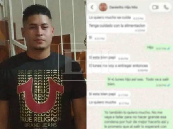 Prófugo de la justicia se mantiene Daniel Meraz, luego de ser señalado como sospechoso de haberle quitado la vida a su pareja en la colonia Santa Fe, Villanueva, Cortés. Mensajes con su padre revelan que este se entregaría próximamente. Aquí las capturas: