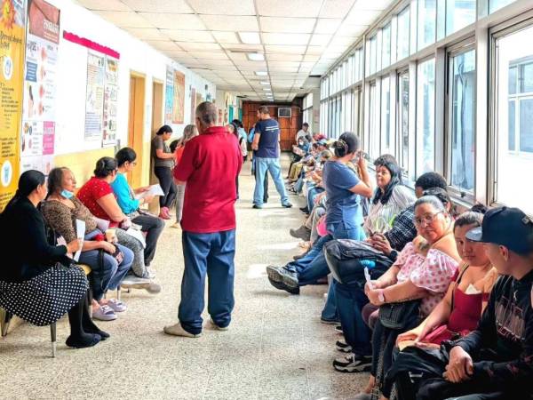 La mujer ingresó a Emergencia del Hospital Escuela de Tegucigalpa, capital de Honduras.