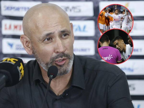 El director técnico uruguayo se mostró satisfecho por la victoria y el rendimiento del equipo.