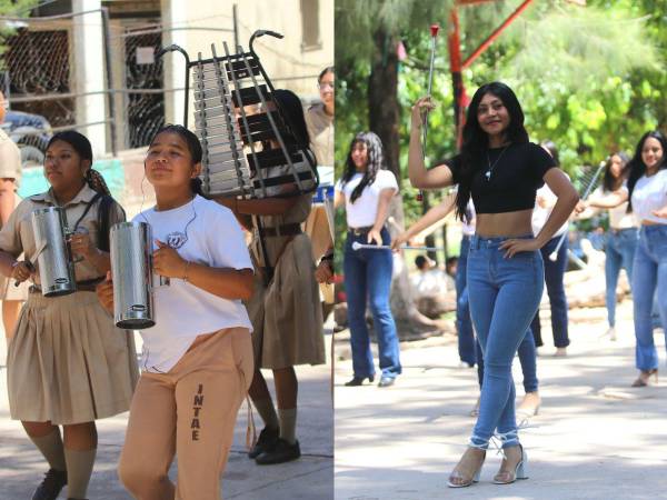 Los estudiantes del Intae afinan sus presentaciones llenas de fervor patrio para el 15 de septiembre.