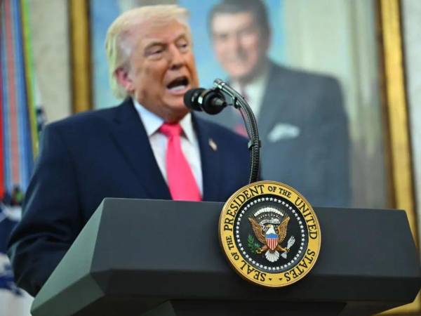 Trump afirmó que si alguna vez hay una guerra entre las dos mayores potencias mundiales, la OTAN no estará ahí.