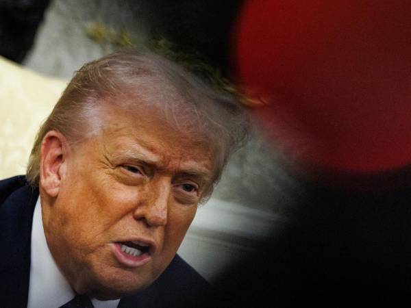 El presidente Donald Trump lamentó la postura de España sobre el conflicto con Irán.