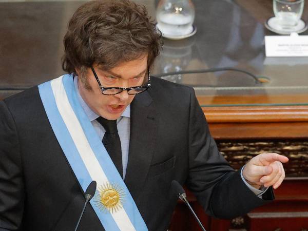 El mandatario argentino dio su discurso de apertura del curso legislativo.