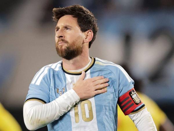Messi agradeció al aficionado argentino por haber estado en su último encuentro con su país.