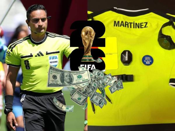 El árbitro central hondureño Said Martínez quedó inscrito en la historia al dirigir su primer partido en una Copa del Mundo a nivel adulto. Los que ganó por el partido.