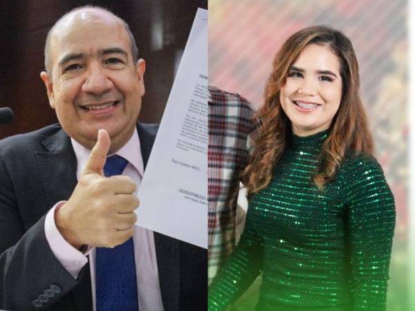 Tremenda polémica se registró luego que se diera a conocer que la hija del diputado Godofredo Fajardo, quien tiene 19 años, trabaja para la alcaldía del Distrito Central con un salario de 45 mil lempiras.