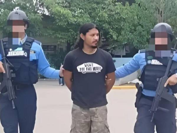 Johel Salomón García, alias “Peludo”, habría tenido participación en el secuestro de una persona en Yoro.