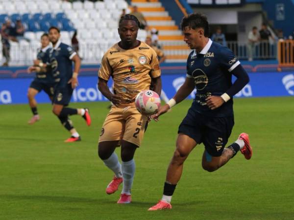 El Choloma empezó sorprendiendo al Motagua en el estadio Nacional.