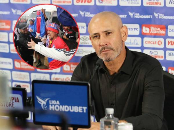 El estratega uruguayo no entendió el reclamo de la hinchada merengue.