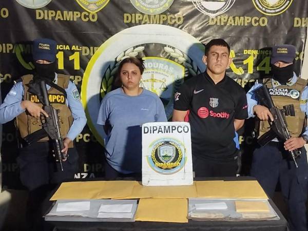 La captura la realizó la Dirección Policial Anti Maras y Pandillas Contra el Crimen Organizado (DIPAMPCO).