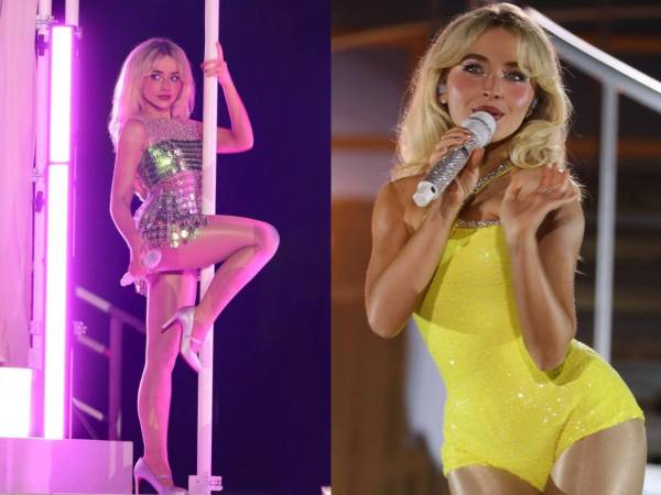 La artista recreó un estudio de grabación en el desierto, acompañada por leyendas del cine y una puesta en escena digna de Broadway.