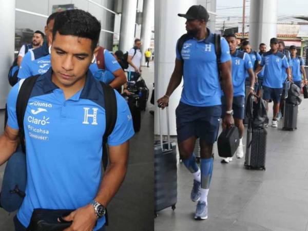 La selección de Honduras arribó a la capital de la república donde se medirá a su similar de Haití por la cuarta fecha de la eliminatoria rumbo al Mundial 2026