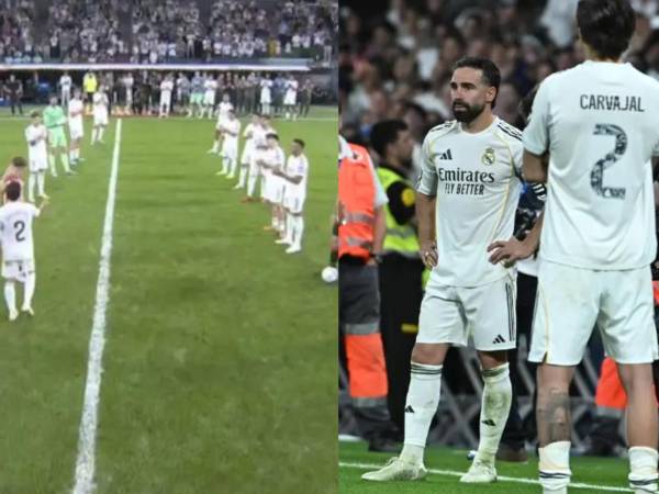 Dani Carvajal se ha despedido del Real Madrid luego de 13 temporadas y con quien logró 27 títulos, incluidas seis Champions League, lo curioso que durante su despedida uno de los jugadores no le hizo el pasillo ¿por qué?