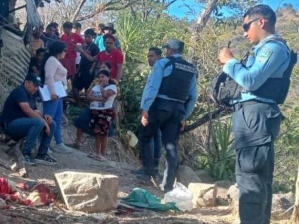Tras el hecho, los pobladores avisaron a la Policía Nacional de Honduras.