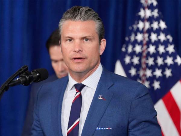El secretario de Guerra de Estados Unidos, Pete Hegseth.
