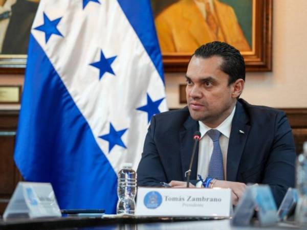 Tomás Zambrano, presidente del Congreso Nacional.