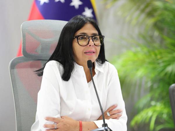 Presidenta encargada de Venezuela, Delcy Rodríguez.
