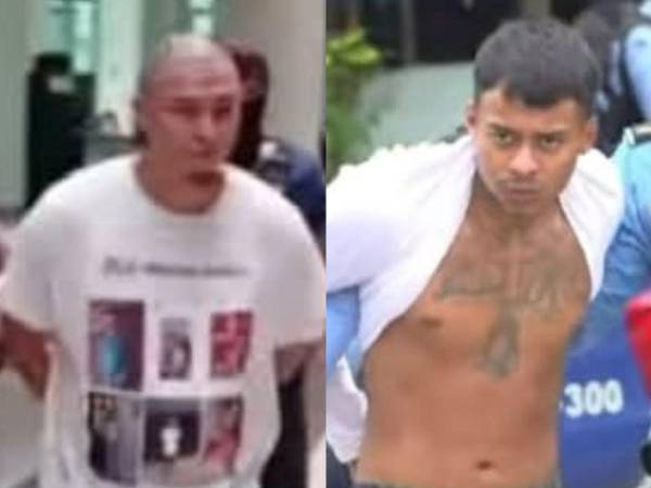 César Rodríguez y Marvin Mata fueron enviados a detención judicial en Ilama tras ser acusados de tráfico de drogas, armas y asociación terrorista.