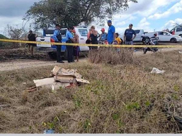 Una mujer fue asesinada y encontrada cerca de un cementerio en Juticalpa, Olancho.