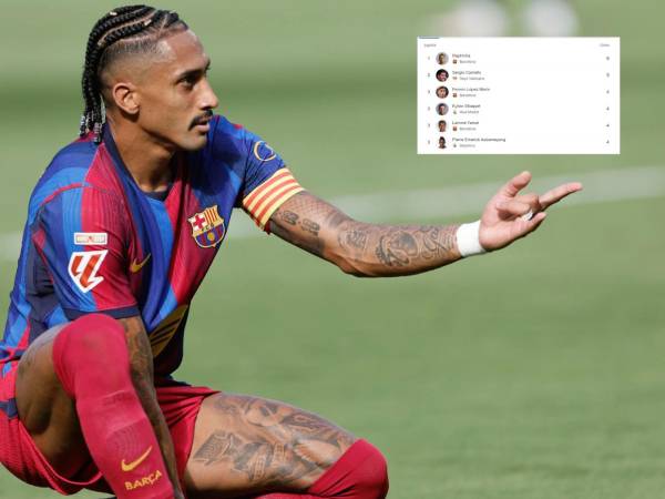 El brasileño Raphinha ha tenido un gran arranque de temporada con el Barcelona.