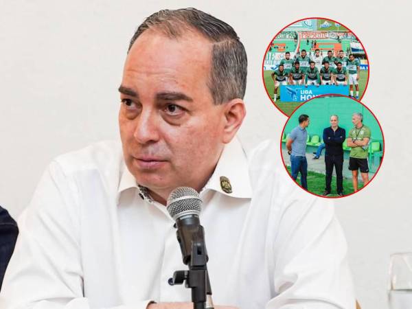 El presidente verdolaga atendió a EL HERALDO tras caer ante Olancho FC.