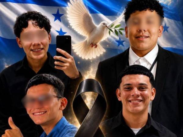 Los cuerpos de los cuatro primos asesinados fueron retirados de la morgue de La Ceiba y son velados por sus familiares en la funeraria Amor Eterno, mientras la Policía continúa investigando el crimen.