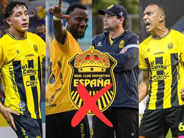 Real España prepara una renovación total de su plantel tras haber sido eliminado en triangulares del torneo Clausura de Liga Nacional. Estos jugadores no seguirían en el equipo.