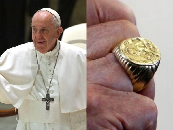 Este anillo, junto al palio, ambos símbolos del poder pontificio, será entregado al nuevo papa tras su elección, en la misa de inicio de pontificado.