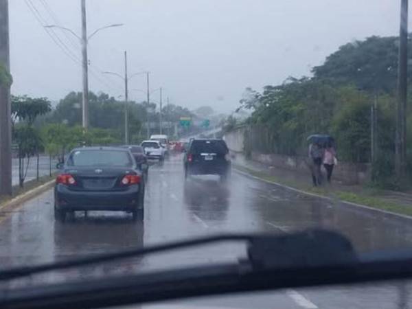 Se esperan lluvias y chubascos en varias zonas del país este miércoles 9 de abril.