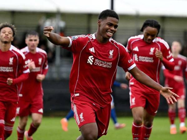 Figueroa ha participado en los 7 compromisos del Liverpool Sub-21 en la presente campaña y ya suma 5 goles.