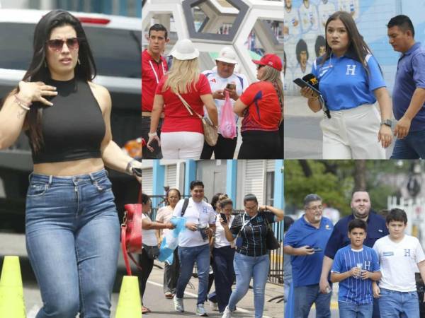 Honduras y Costa Rica se enfrentan este jueves por la eliminatoria mundialista de Concacaf. Así se vive el ambiente en las afueras del estadio Morazán a pocas horas del arranque del partido.