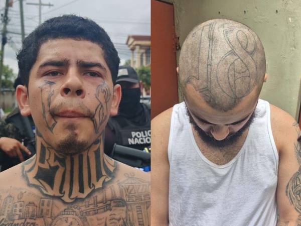 Dos peligrosos presuntos miembros de la Pandilla 18, que atemorizaban a diferentes colonias de Tegucigalpa, fueron capturados durante operativos realizados por las autoridades. ¿Quiénes son alias “Atrevido” y “Cachorro”?