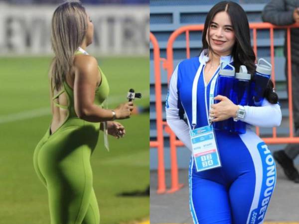 La belleza en el estadio José de la Paz Herrera no podía faltar y más cuando juega la selección de Honduras en este juego ante Surinam por la Nations League de la Concacaf