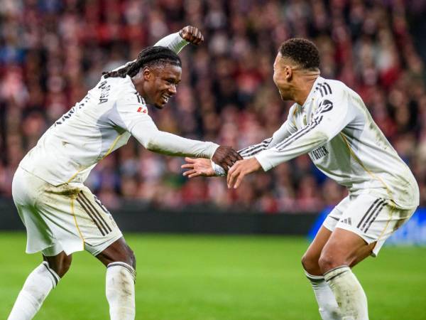 Kylian Mbappé llegó a 15 goles en LaLiga con el Real Madrid.