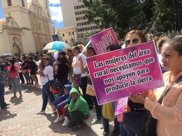 La dirigente indígena expresó además que las mujeres de las etnias hondureñas no son dueñas de las parcelas de tierra que ocupan, ni tienen acceso a créditos para cultivar.