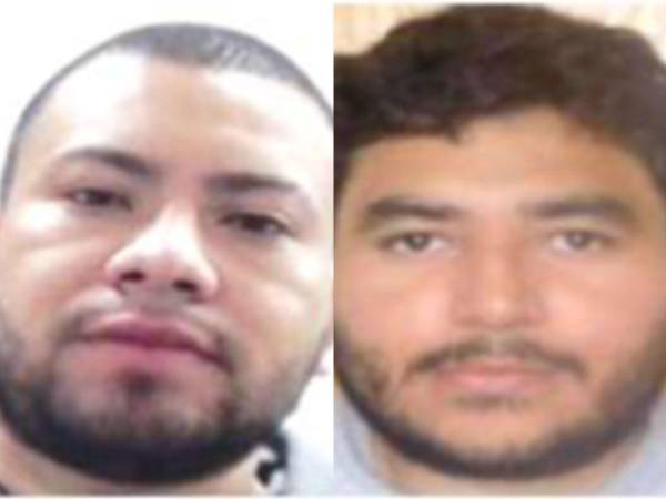 En la imagen aparecen Nerlin Jhonatan Perez-Amaya y Wilman Rodas Argueta.