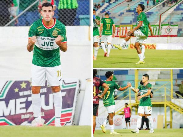 Doblete de Odín Ramos y tantos de Messiniti y Alexy Vega consolidan al Marathón en la segunda posición.