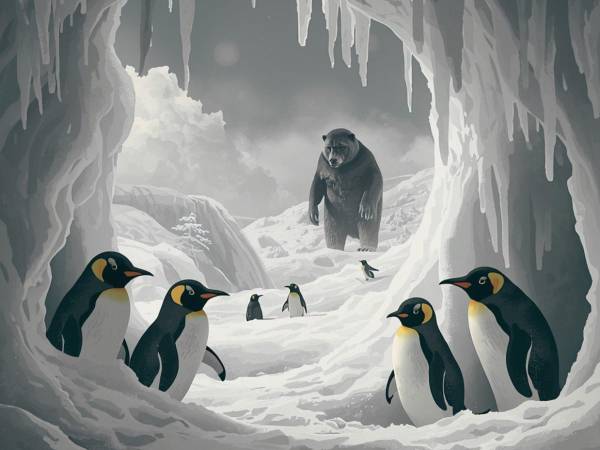 Pingüinos unidos jamás serán vencidos, de Britany Juliet Canales