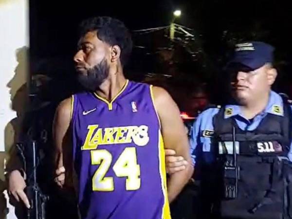 Los sospechosos fueron detenidos por elementos de la Policía Nacional de Honduras.