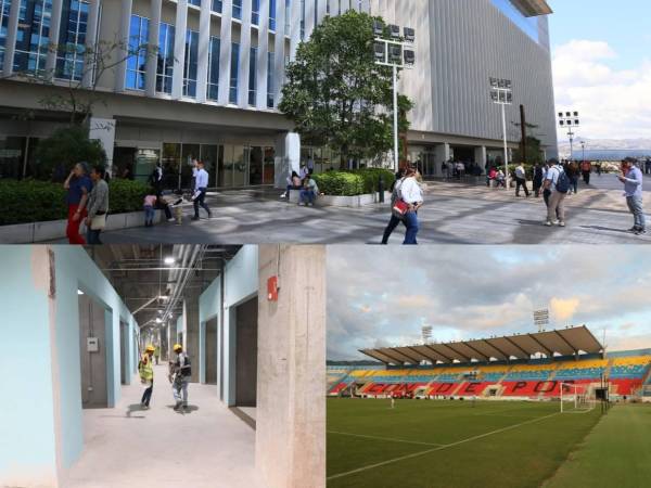 El estadio Nacional va luciendo poco a poco sus mejores galas y aquí te mostramos los avances de lo que será el nuevo centro comercial.