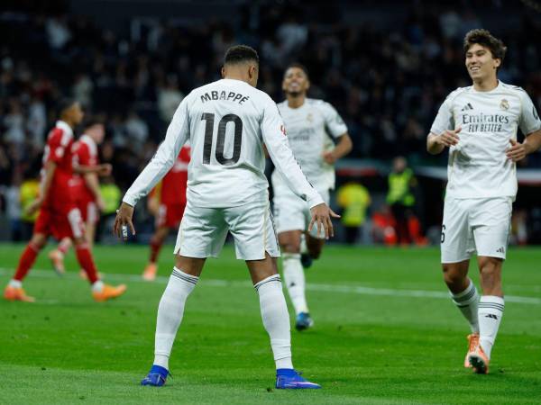 Mbappé empató el registro de goles para un jugador con el Real Madrid