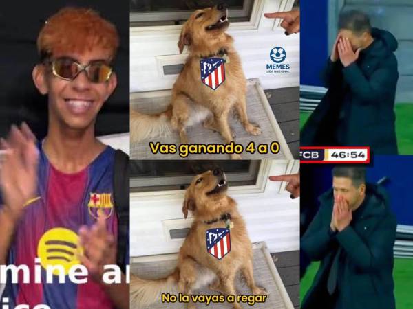 El FC Barcelona no pudo ante el Atlético de Madrid y fue goleado por el partido de ida de la semifinal de la Copa del Rey