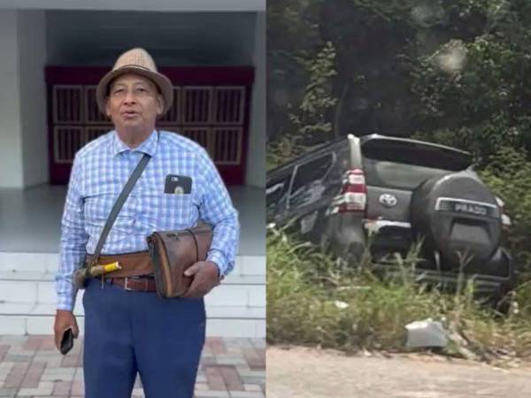 El predicador Santiago Zúniga sufrió un accidente vehicular.