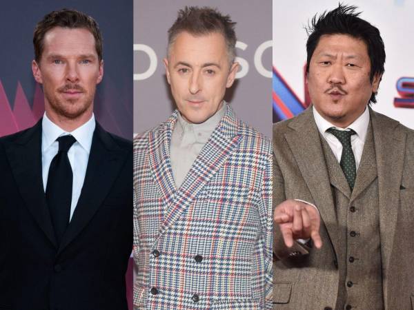 Benedict Cumberbatch, Alan Cumming y Benedict Wong.
