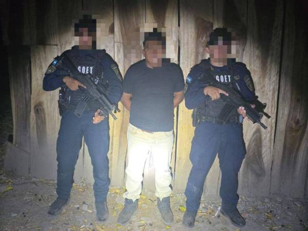La captura se realizó la noche del lunes en el punto fijo de control La Corteza, en el municipio de El Triunfo, departamento de Choluteca, durante un operativo de rutina en la zona fronteriza.