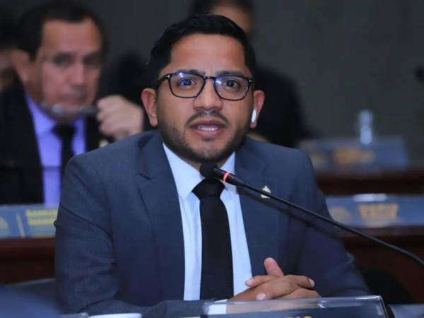 Mario Portillo, diputado del partido Libertad y Refundación (Libre).
