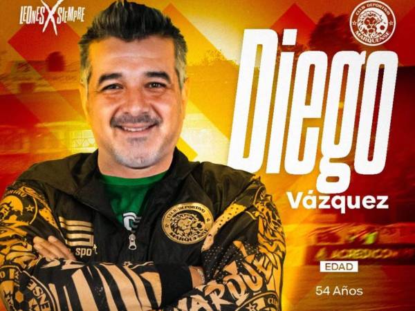 Diego Vázquez tendrá su primera experiencia en el fútbol de Guatemala.