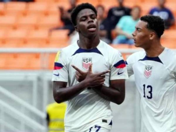 Kyrol Figueroa estuvo en el Mundial Sub-17 para Estados Unidos.