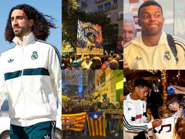 Barcelona y Real Madrid se enfrentan este domingo en el clásico de España. El ambientazo previo al pitazo inicial.