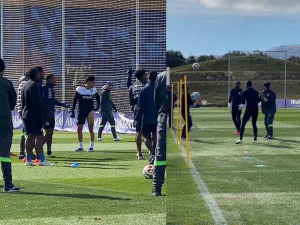 La selección de Honduras dejó Segovia, lugar donde el Atlético de Madrid tiene una sede, ahora los de José Molina se trasladaron viajaron a Leganés